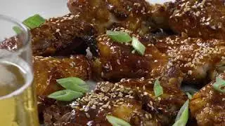 Korean Air-Fried Chicken Wings