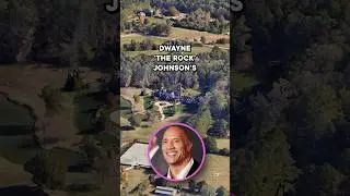 Dwayne “THE ROCK” Johnson’s 7.5 Million Dollar House| Celebrity Homes