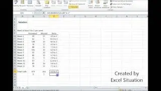 Excel Ratio's