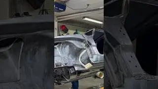 Restoration Begins! 240Z Datsun Metal Prep Rust Removal Apple Cider Vinegar and OSPHO