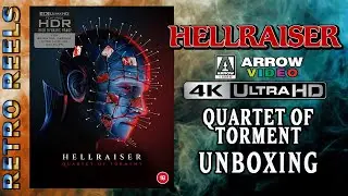 Hellraiser Quartet of Torment Arrow 4K Ultra HD Unboxing
