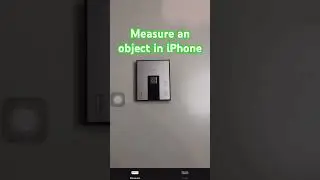 How to measure an object in iPhone