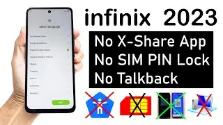 All infinix Android 12 ✅FRP BYPASS | 2023 New Trick - (without pc)