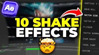 How to Create Shake Effects in After Effects! (Easy Tutorial)