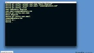 2.04  Installing Git Configuring Git (Базовая настройка git)