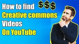 How to find creative commons videos on youtube