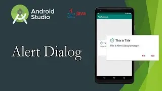 Android Studio Make Alert Dialog | Java