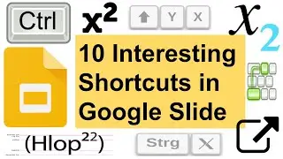 10 Important Shortcuts in Google Slides 