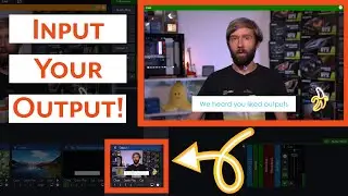 vMix Output Input: Add your output into your production to create multiviews and custom outputs.