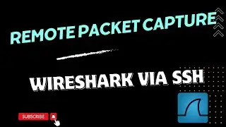 How to do a remote packet capture in wireshark via SSH