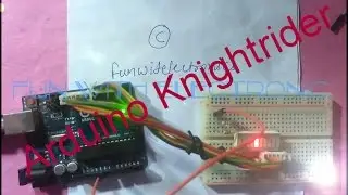 Arduino knightrider circuit | Arduino tutorials