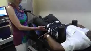 Live IDD Therapy disc treatment  with Enfield Osteopathic Clinic