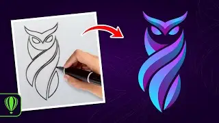 COMO CRIAR UM LOGOTIPO NO COREL DRAW  | PROCESSO CRIATIVO | Como criar uma logo no Corel Draw