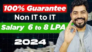 Get 100% guaranteed shift from Non IT to IT by 2024   No Coding, No Experience   Salary 6 LPA