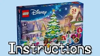 LEGO Disney 2024 Advent Calendar Instructions! 43253