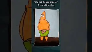 Who had the best drawing? #art #drawing #shorts #family