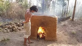 Primitive Times: Underground Hut Door - Primitive Technology Part 28