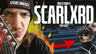 How to make a SCARLXRD TYPE BEAT in 2021 🤘 | How to make SCREAMO TRAP BEATS | Making beats in Reaper