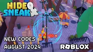 Roblox Hide & Sneak New Codes August 2024