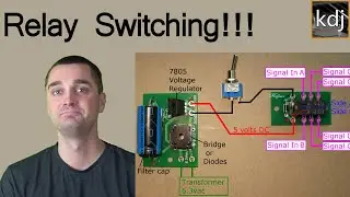 Dumble build pt 4 - Power Supply & How To Relay Switching