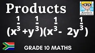 Products Grade 10: Fraction exponents