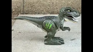 Stomp And Destroy Toy Dinosaur T-Rex Plastic Dinosaur