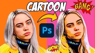 Cartoon / Pop Art Effect  - Adobe Photoshop CC Tutorial 2022