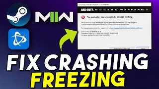 How to Fix Crashes & Freezing In Call of Duty Modern Warfare 2 - ( Fix Crashing & Not Launching )