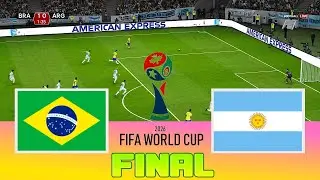 BRAZIL vs ARGENTINA - Final FIFA World Cup 2026 | Full Match All Goals | Football Match