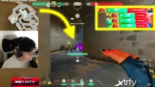 TenZ absolutely DOMINATING in ranked..