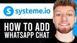 How To Add WhatsApp Chat Button in Systeme.io (Step By Step)