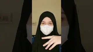 transisi ala wanita bercadar 🙈 