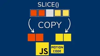 JavaScript Array Methods |slice() | Motion Code #shorts