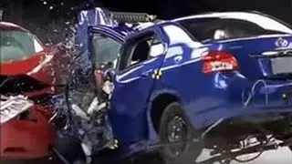 Краш тест Lada Vesta / Crash Test Lada Vesta 2015