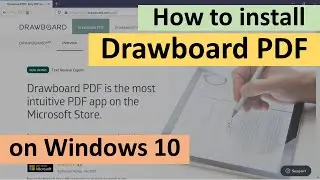How to install Drawboard PDF on Windows 10