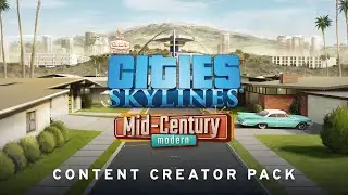 Mid-Century Modern by REV0 | Content Creator Pack | Cities: Skylines