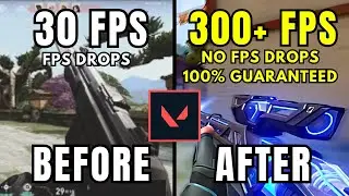 How to Boost FPS in Valorant 2024 | Valorant Low End PC Lag Fix