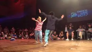 Yusei(D-BLAST) vs MAiKA(RUSH BALL) FINAL HIPHOP / DANCE@LIVE 2017 CHARISMAX KANTO