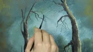 Oil Painting Free lesson, Liner Brush Tips