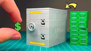 I built a WORKING LEGO SAFE with CARD LOCK