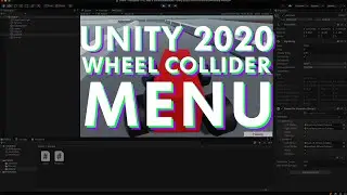 Разработка на Unity | создание Menu | использование wheel Collider