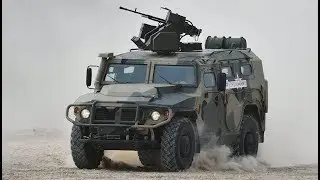 Russian military armored vehicle 