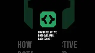 how to get active developer badge discord 2023