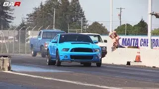 Bolt on GT500 shooting for 9's!