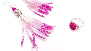 How-To Jewelry Tutorial: Flirty & Fun Earrings & Ring Set