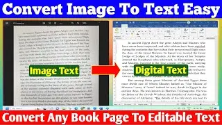 Easy Image to Text Conversion | Convert Your Book Page Photos into Editable Documents Now!