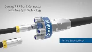 DOCSIS 3.1 RF Trunk Connector with True Split Technology