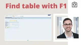 Find table quickly with F1 help in SAP ERP and SAP S/4HANA