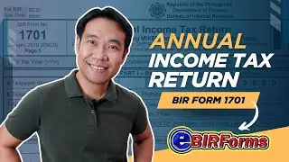 How to File Annual Income Tax Return (1701)  via eBIR Forms (Mixed Income Earner | Graduated Rates)