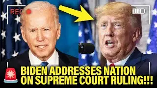 LIVE: Biden ADDRESSES NATION on SCOTUS Immunity Ruling